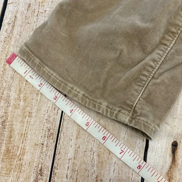 LOFT Ann Taylor Tan Corduroy Modern Boot Pants Size 6 Beige Cords EUC - Picture 10 of 10